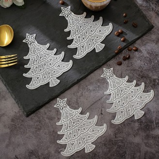 Creative Christmas Tree  Coasters