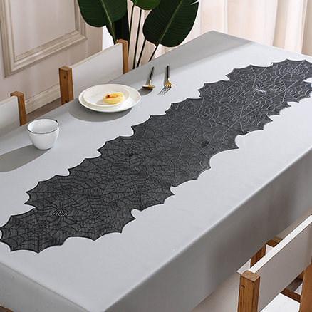 Halloween Spider Web Table Cloth