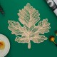 Maple Leaf Pattern PVC Placemat