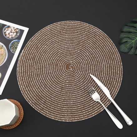 Pastoral Style Thick Woven Placemat