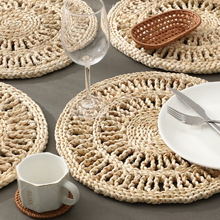 Pastoral Natural Material Woven Placemat