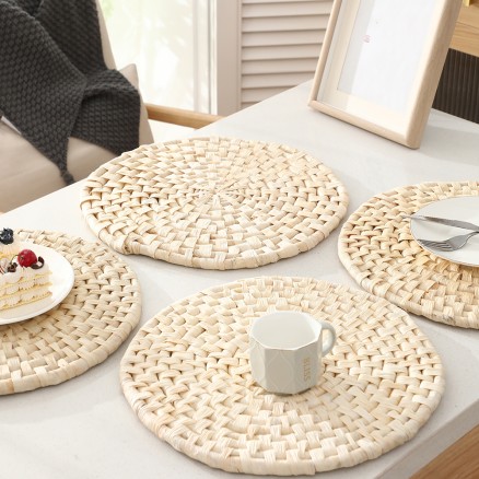 Bohemian Natural Rattan Placemat