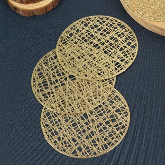 Chic Interlacing Net Coaster