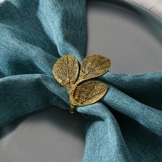  Customized Anti-Gold Leaf Napkin Ring