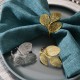  Customized Anti-Gold Leaf Napkin Ring