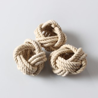 Braided Rope Napkin Ring for Home Party