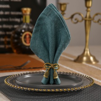 Anti-Gold Bow-Knot Design Napkin Ring