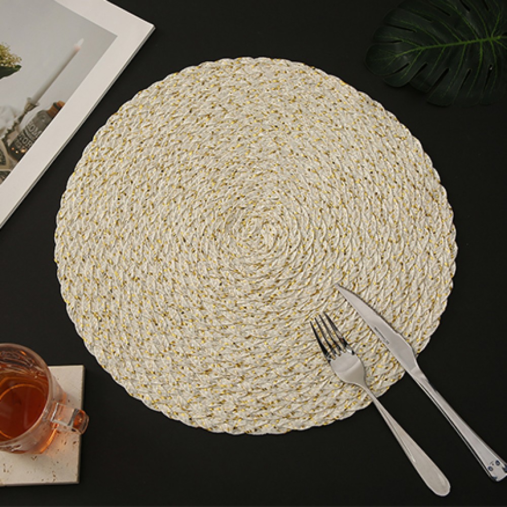 Thick Durable Beige Placemat